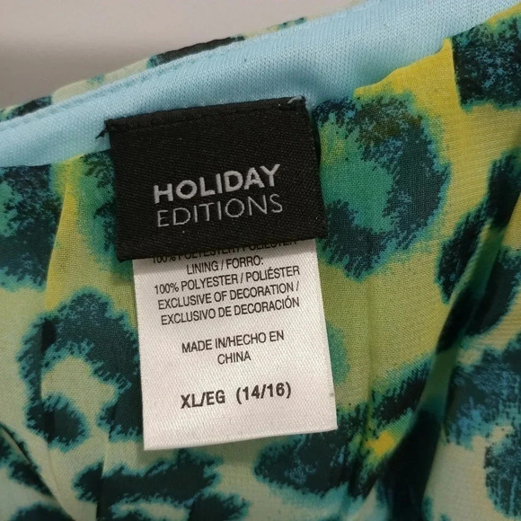 ๐HP๐ Holiday Editions Girls Leopard / Cheetah Dress - Picture 7 of 8